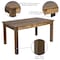 Flash Furniture Farm Table, 4 Chair Cushions Set, 60"x38" XA-FARM-18-GG - alternate 6